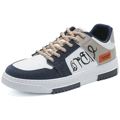Men Skate Shoes Spring Niche Skate Shoes Men Trendy Versatile Thick Soled Sports and Leisure Skate Shoes Trendy Shoes