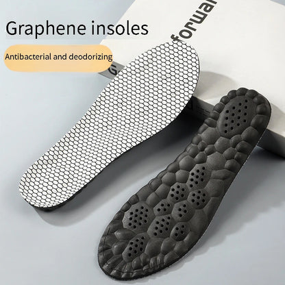 Arch Support Orthopedic Insoles for Feet Graphene Antibacterial Shoes Insole Quality Shock Absorbing Sports Fitness Shoe Sole