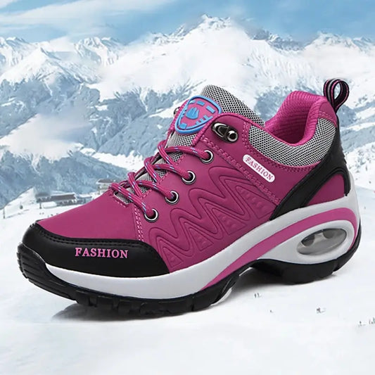 Comfortable Breathable Platform Shoes Fashion Lace Up Female Casual Shoes