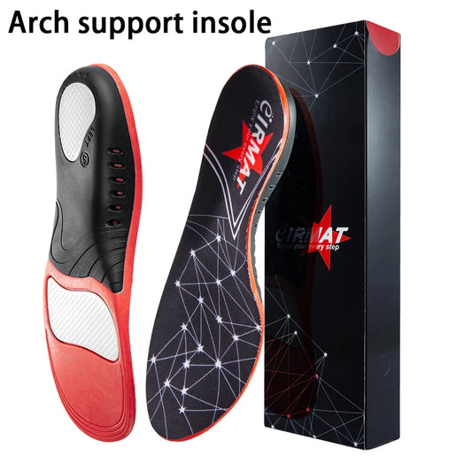 arch support sports insoles men women Flatfoot valgus correction insoles Plantar Fasciitis Insoles Silicone shock absorbing sole