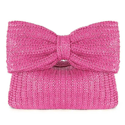 Elegant Women Straw Woven Handbag Summer Beach Casual Tote Top-Handle Bags Large Capacity Fashion Ladies Bohemian Shoulder Bags