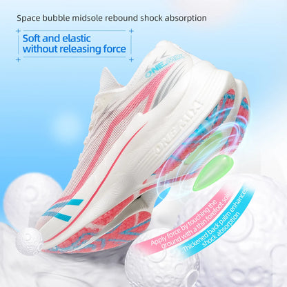 New Carbon Plate Marathon Running Shoe Pro Tests Stable Support absorbing Ultralight Bounce Sneakers