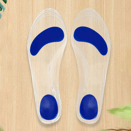 Silicon Orthopedic Insoles Gel Medical Insoles for Shoes Men Women Flat Foot Arch Support for Plantar Fasciitis Relief Shoe Pad