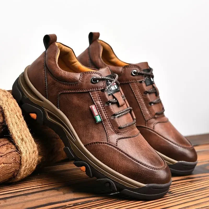 Men's Casual Shoes Outdoor Sneakers Men Retro Leisure Business Shoes Non Slip Comfortable Sports Walking Shoe Tênis Masculino