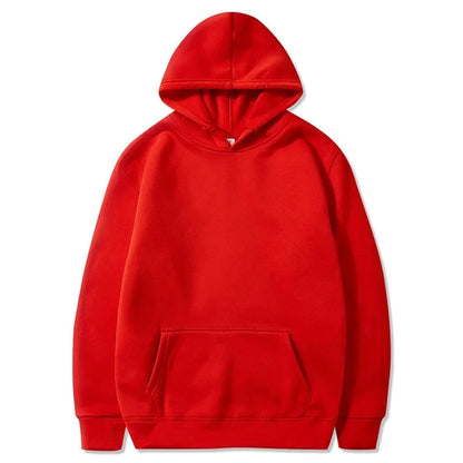 Fashion Men's Hoodie Casual Hoodies Pullovers Sweatshirts Men's Top Solid Color Hoodies Sweatshirt Male