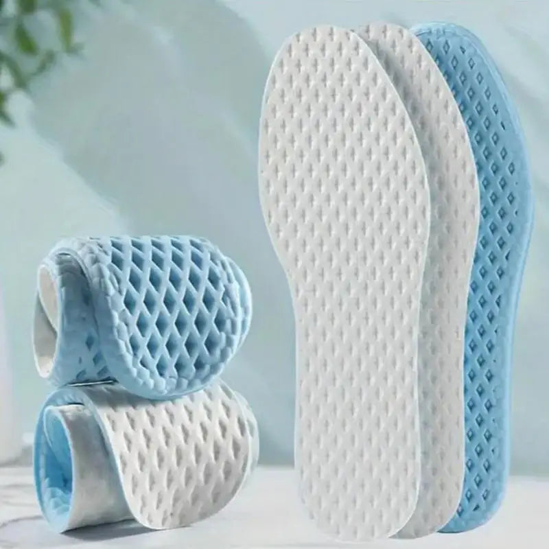 5Pair Summer Breathable Mesh Insoles for Men Women Deodorization Sweat Absorb Running Absorption Shoe Sole Sport Shoes Pads