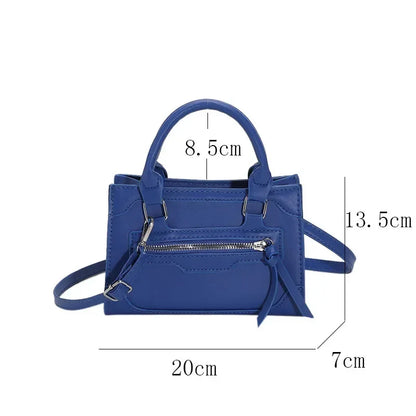 Crossbody Bag for Women New Fashion Casual Western Style Shoulder Handbag Simple Texture Messenger Small Square Bag