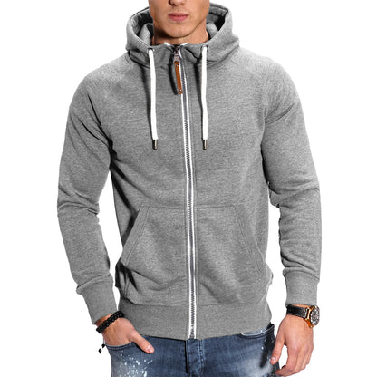 New spring and autumn leisure sports pullover Harajuku street men and women with the same sportswear windproof breathable hoodie