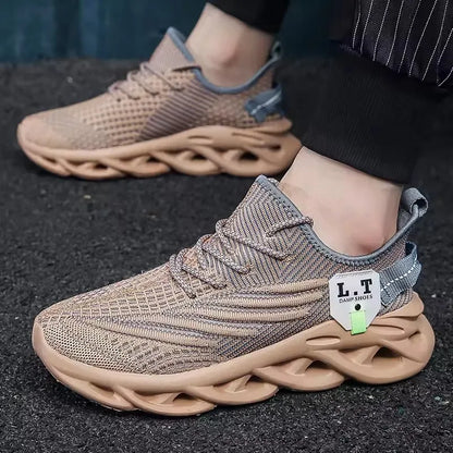 Summer Sneakers for Men Breathable Comfortablen Mesh Casual Running Shoes Outdoor Lightweight  Luxury Casual Tennis Sneaker