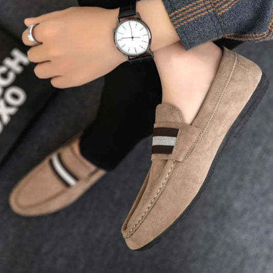 Dress Shoes Solid Color Leather Men Business Formal Free Delivery Shipping Classic Original Man Casual Shoe Luxury Sale Pu Retro