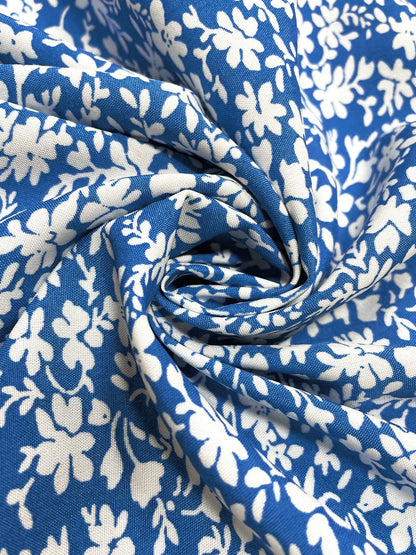 Women's Boho Curvy Holiday Outfits Frenchy Style Ditsy Floral Print Ruched Split Thigh Milkmaid Puff Sleeve Square Neck Dress