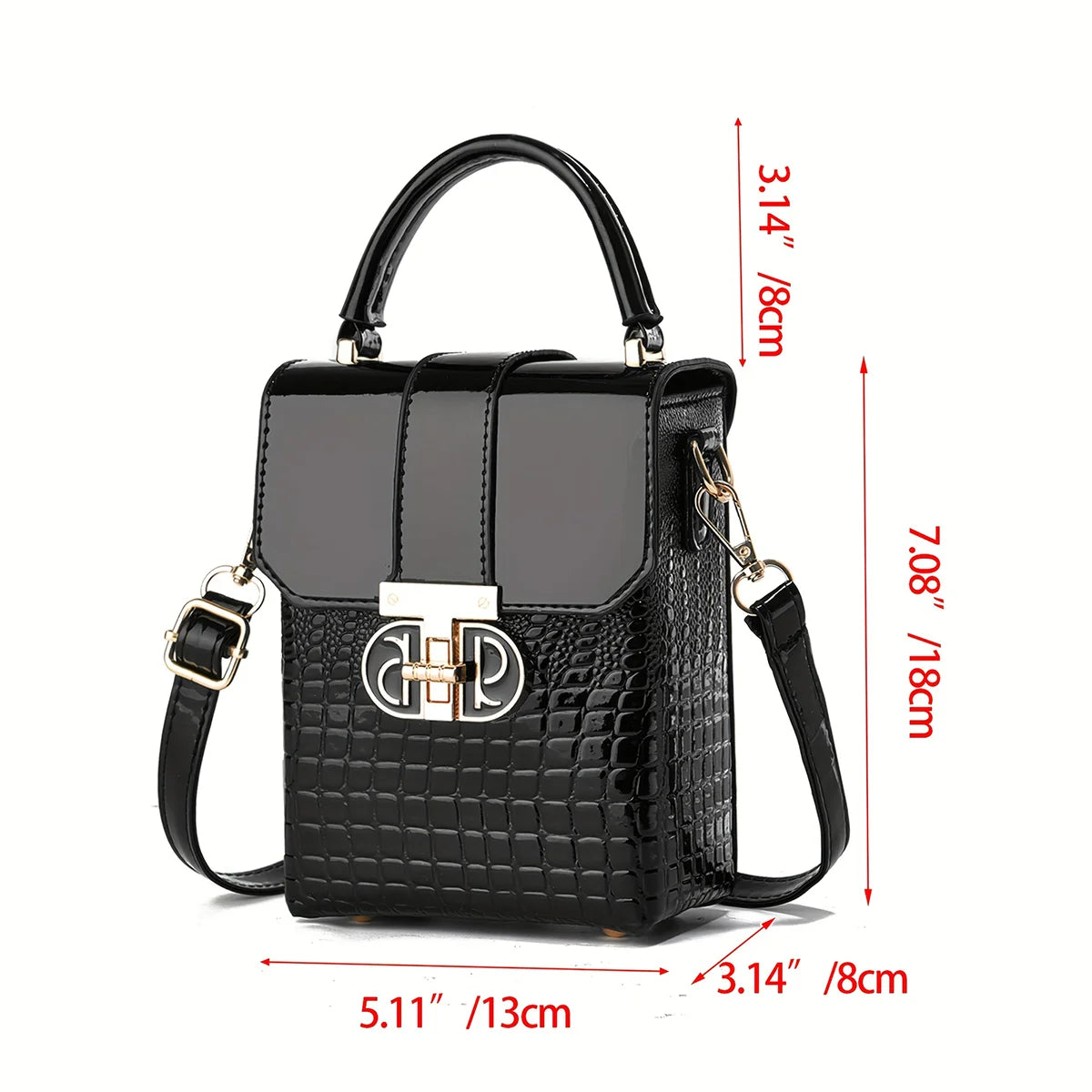 Women's Bag Crossbody Bag Fashion Women's Shoulder Bag Mobile Phone Bag Wallet Flap Small Handbag Wallet and Handbag