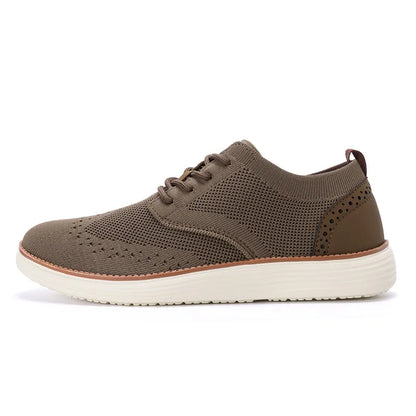 Asgard Men Casual Dress Sneakers Outdoor Comfort Lightweight Leisure Shoes Breathable Mesh Walking Shoes Soft Sole Sports Shoes