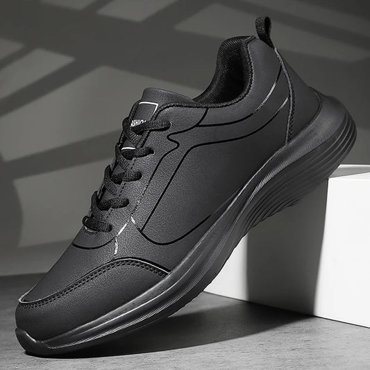Sneakers Anti-slip Breathable Walking Shoes Lace Up Soft Casual Shoes Lightweight