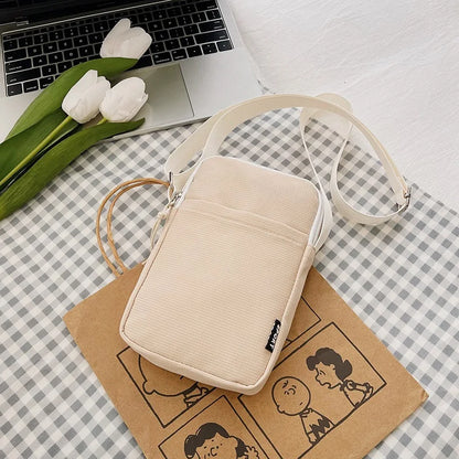 New Fashion Mobile Phone Bag Women's Messenger Bag All-match Mini Small Crossbody Bag Hanging Neck Coin Purse Vertical Handbag