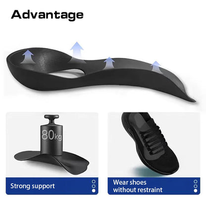 NEW Orthopedic Insoles Orthotics Flat Foot Health Sole Pads for Shoes Insert Arch Support Pad for Feet Care Insole Unisex 1 Pair