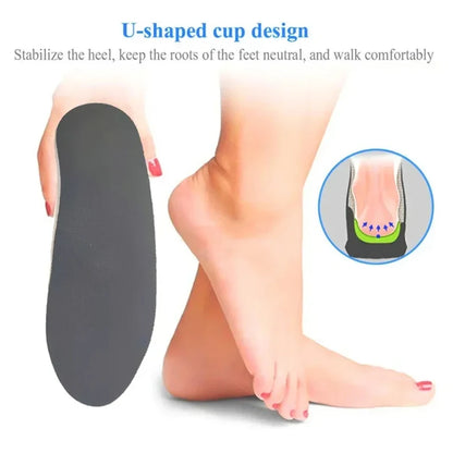 Orthotic Insole Arch Support Flatfoot Orthopedic Insoles For Feet Ease Pressure Of Air Movement Damping Cushion Padding Insole