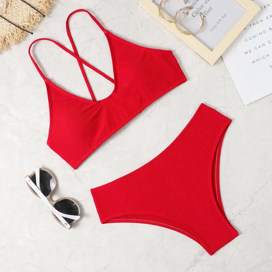 New Bikini Women's Swimwear Sexy Bikini Swimwear Push Up Swimwear Women's Beach Swimwear