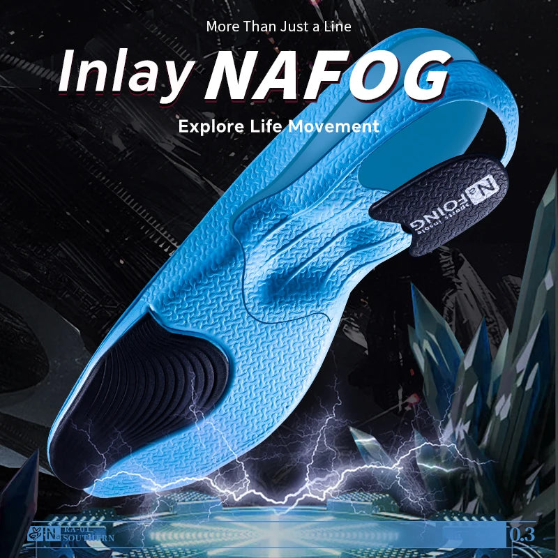 NAFOING Orthopedic Insoles For Flat Foot Feet Arch Support Plantar Fasciitis Medical Insoles EVA Sport Insoles For Shoes For Man