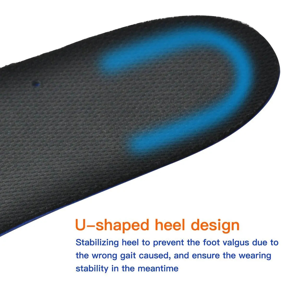 Sports Elastic Memory Silicone Gel Insoles Shoe Inserts Breathable Shoes Pad 1pair