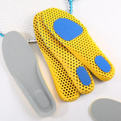 New Orthopedic Memory Foam Insoles Sport Insert for Feet Man Women Soles Pad Shoes Sole Mesh Orthotic Breathable Running Cushion