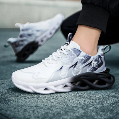 YRZL Men's Running Casual Sneakers Lightweight Sports Shoes Men Comfortable Walking Shoes for Men Non Slip Breathable Athletic