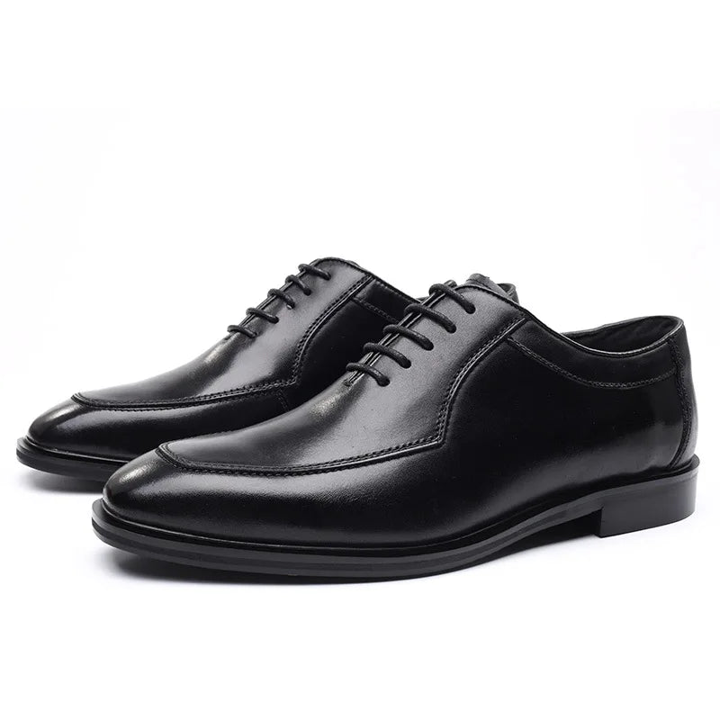 Men Casual Shoes Retro Zipper Men Formal Shoes Office Business High Quality Men Party Wedding Casual Shoes