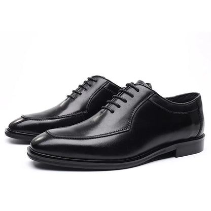 Men Casual Shoes Retro Zipper Men Formal Shoes Office Business High Quality Men Party Wedding Casual Shoes