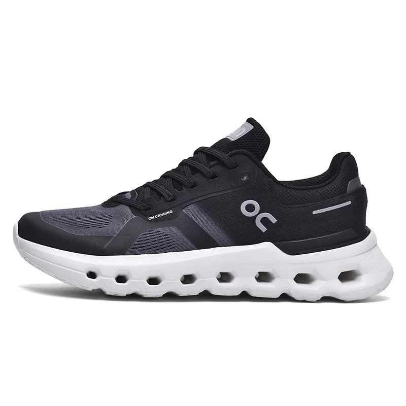 Sneakers Men's Shock-absorbing Running Shoes Breathable Men Soft Sole Knit Outdoor Sports Tennis Shoes Gym