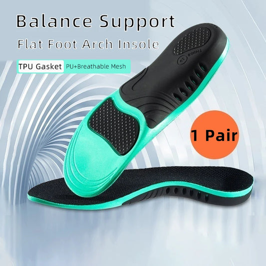 EVA Orthopedic Shoes Sole Insoles For Feet Arch Foot Pad X/O Type Leg Flat Foot Elastic Shock Absorption Comfortable Insoles