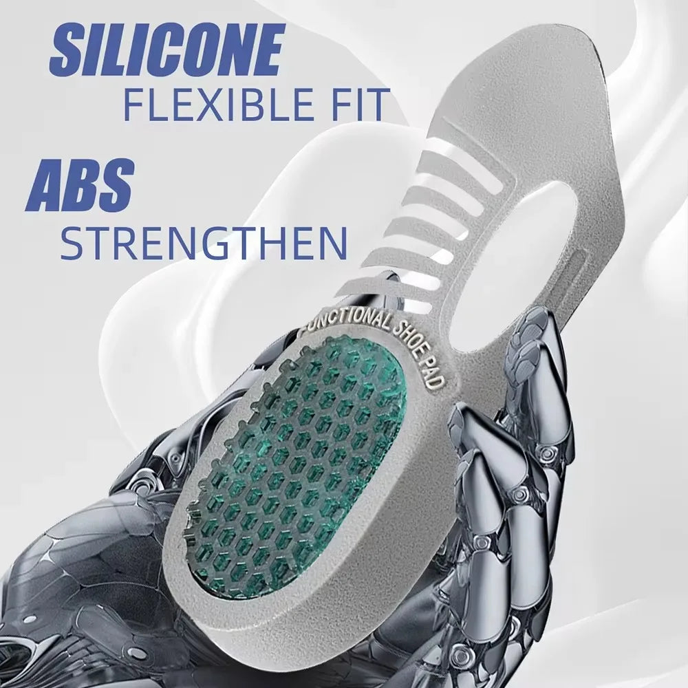 NEW Premium Gel 3D Arch Support For Women Men Flat Foot Health Sole Pad Orthopedic Plantar fasciitis Unisex Foot pain Insoles