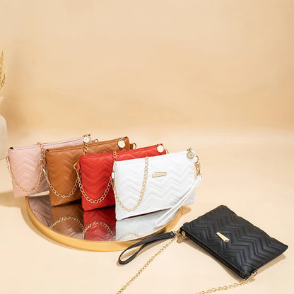 Bags for womenPrinted shoulder strap crossbody small square bag ladies bags foreign trade bag women's Korean version wavy wallet