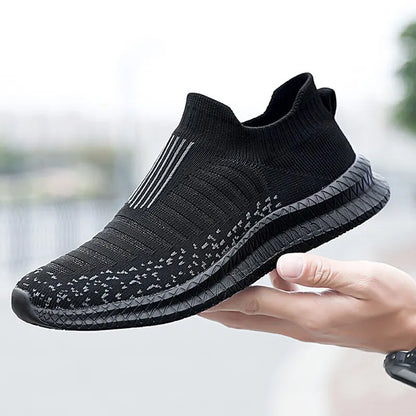 Men Shoes Breathable Men's Sneakers Comfortable Running Shoes Tenis Outdoor Slip On Walking Sneakers Sock Jogging Shoes