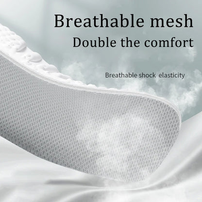 Memory Foam Height Increase Insoles Sneakers Heel Lift Shoe Pads for Men Women Shoes Flat Feet Arch Support Orthopedic Insoles