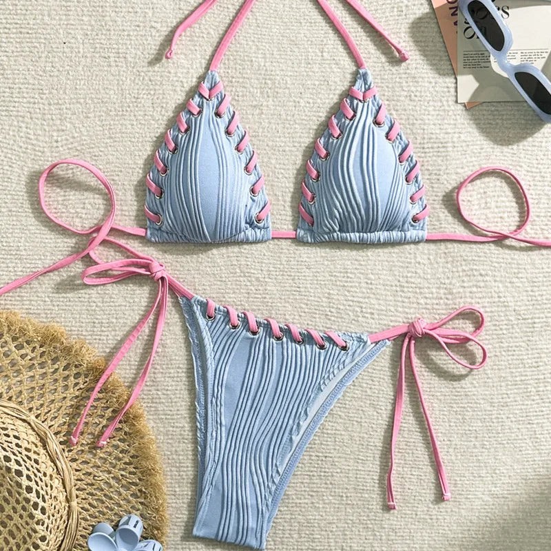 Women's Swimwear Female Swimsuit For Swimming Wear Bathing Suits Brazilian Bikini Set Beachwear Pool Bather