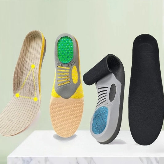 1 Pair Plantar Fasciitis Orthotic Shoe Inserts Arch Support Gel Comfort Shoe Insoles Athletic Running Insoles For Women And Men