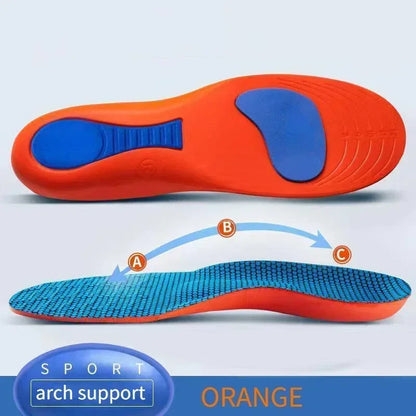 Sport Insoles for Shoes Sole Shock Absorption Deodorant Breathable Cushion Running Insoles for Feet Man Women Orthopedic Insoles