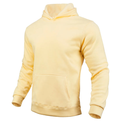 Men's Hoodies Sweatshirts Solid Color Autumn Spring Hip Hop Hoody Streetwear Outfits Male Women Oversized Pullover Casual Tops