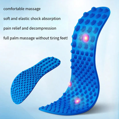Comfort Massage Insole for Feet Shock Absorption Shoes Insoles Men Woman Non slip Shoe Pads Soft Sports Casual Shoes Sole 1Pair