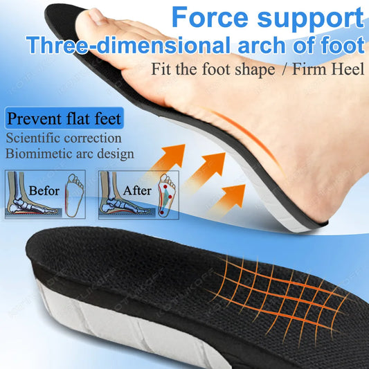 Best Mens Women Shoes For Orthotics Inserts Orthopedic Insole Arch Support Flat Foot Health Shoe Sole Pad insoles For Shoes Padd