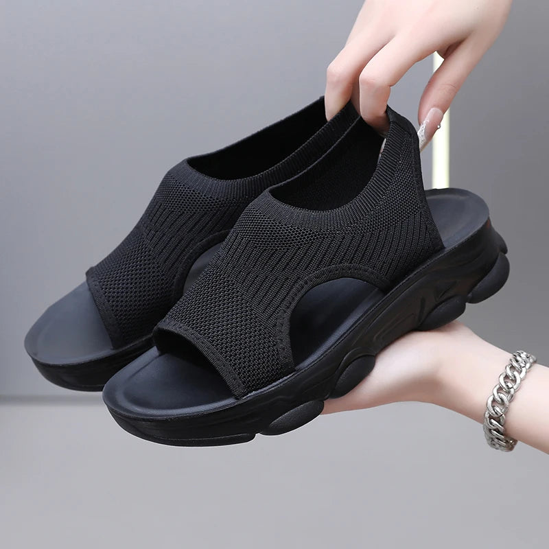 2025 Summer New Women's Casual Sandals with Breathable Uppers and Skid-proof Soles for Outdoor Travel Free Shipping