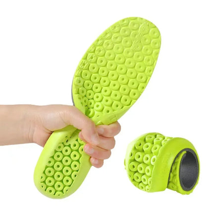 New Sport Insoles for Shoes Men Women Comfortable Baskets Running Insole for Feet Elastic Shock Absorption Memory Foam Shoe Sole