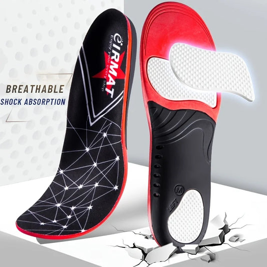Premium Orthopedic Insoles for Feet PU Gel Shock Absorption Breathable Health Sole Pad Sport Arch Support Feet Pain Care Insole