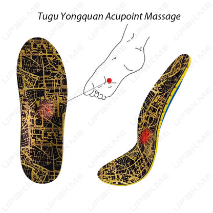 Shock Absorption Sport Insoles for Shoes Sole Deodorant Breathable Cushion Running Insoles for Feet Man Women Orthopedic Insoles