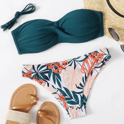 2025 Sexy Bikinis Push Up Swimsuits Women Swimwear For Female Beach Swimming Wear Bathing Suits Brazilian Bikini Set Pool Bather
