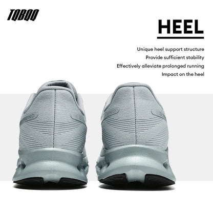 Men's Lightweight Running Shoes Anti-Slip Cushioning Breathable Mesh Sneakers for Jogging Gym Training Fitness Sport Walking