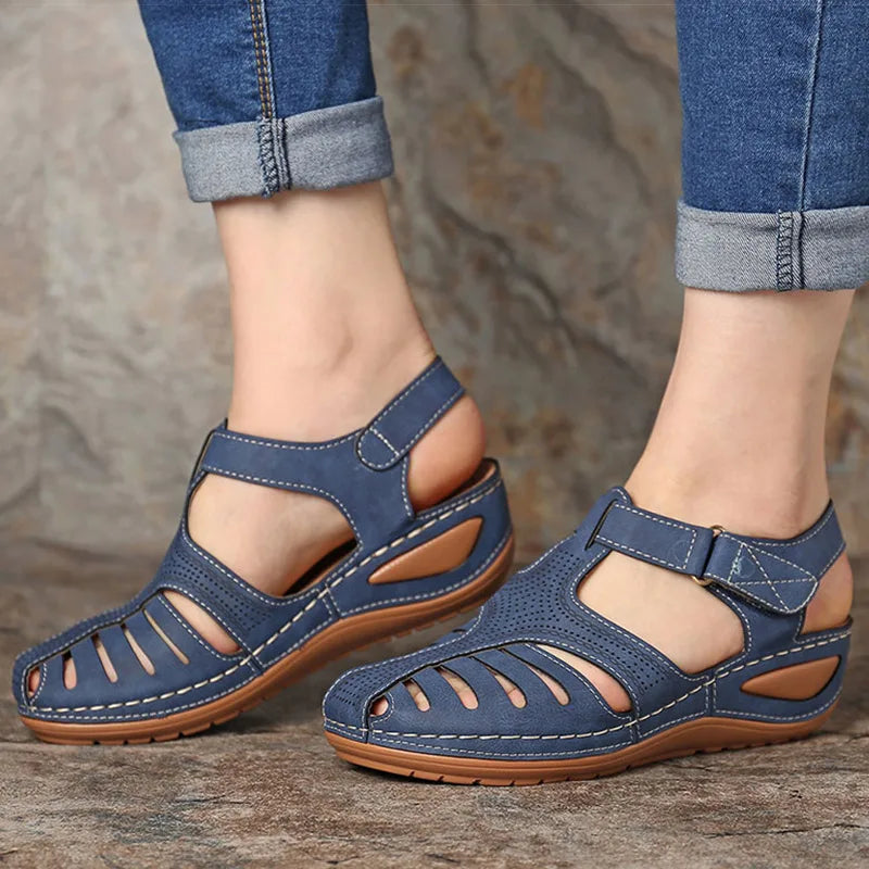 Sandals Shoes Women Summer Beach Women's Sandals Non-Slip Sandals For Women Wedge Shoes Woman Soft Footwear Sandal Women Female