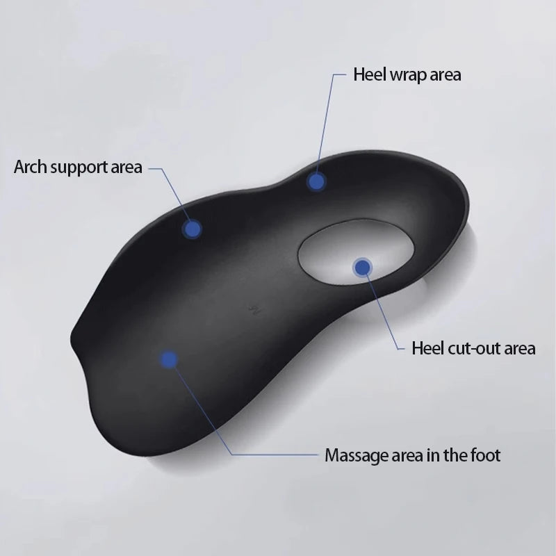 NEW Orthopedic Insoles Orthotics Flat Foot Health Sole Pads for Shoes Insert Arch Support Pad for Feet Care Insole Unisex 1 Pair