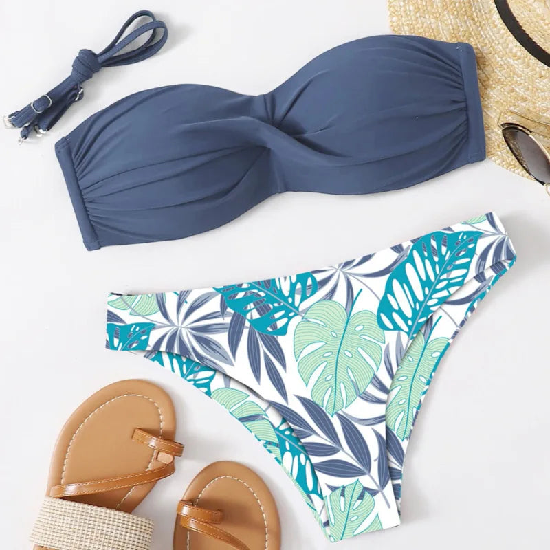 Summer  Sexy Bikinis Swimsuits Women Swimwear Push Up Female Beach Swim Wear Bathing Suits Brazilian Bikini Set Pool Bather