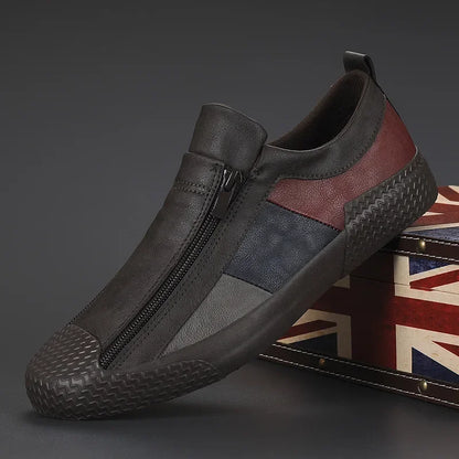 Men's Sneakers High Quality Men Shoes Comfortable Leather Shoes Wear-resistant Plus Size Casual Driving Shoes Hot Sale Moccasins